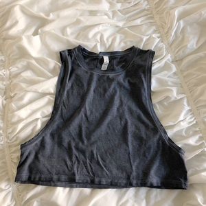 LULULEMON Cropped Muscle Tee
